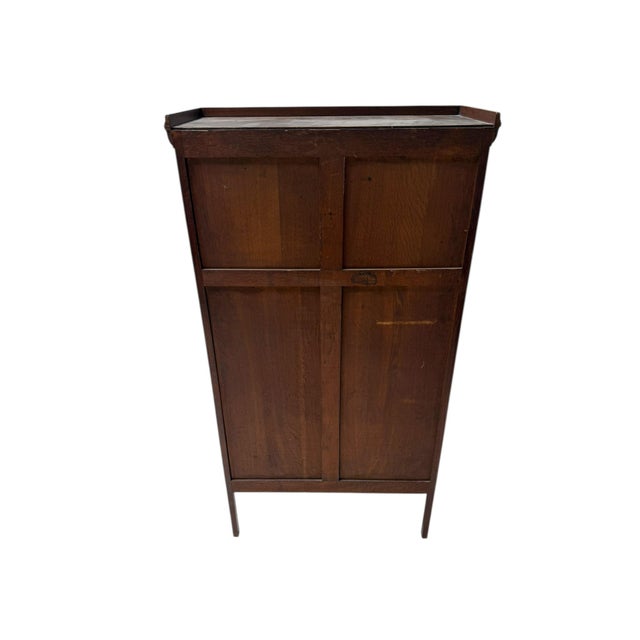 Arts and Crafts Cupboard by Kees Oosschot for J.B. Hillen Amsterdam, 1900s For Sale - Image 4 of 14