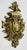 Traditional Vintage Cast Brass Door Knocker For Sale - Image 3 of 5