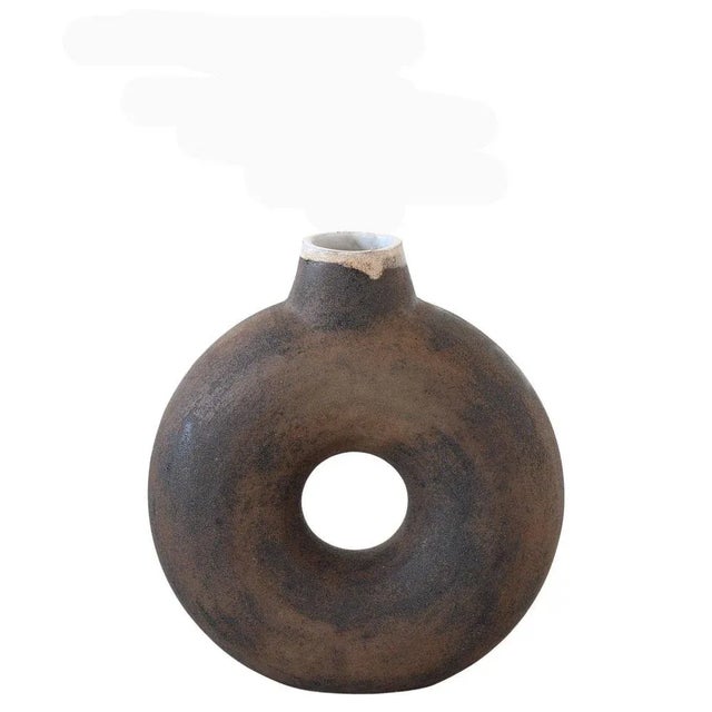 Donuts Dark Vase by Eguzkiñe Egaña For Sale - Image 6 of 6