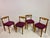 Mid-Century Oak Dining Chairs by Guillerme et Chambron, 1960s, Set of 4 For Sale - Image 13 of 16