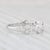 Modern Beverley K 0.47ctw Diamond Ring 14k White Gold Wedding Stackable Band, Size 6.75 For Sale - Image 3 of 8