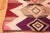 Textile Nazmiyal Collection Vintage Moroccan Boucherouite Geometric Rug For Sale - Image 7 of 8