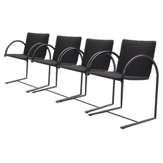Vintage Cirkel Dining Chairs by Pierre Mazairac & Charles Boonzaaijer, 1980s, Set of 4 For Sale