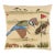 Bertie Bluetit the Golfer Tapestry Cushion With Feather Filler - 46x46cm (18"x18") For Sale