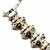 Gold Tiffany & Co. Schlumberger Diamond Bracelet 18k Gold Platinum X Link Style For Sale - Image 8 of 9