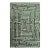 Sample Anatolia Maze Rug, Boxwood Green, 12x12 For Sale