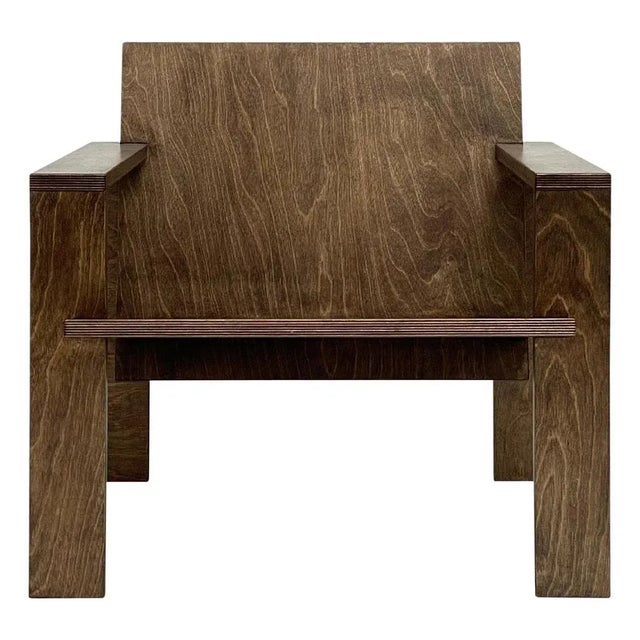 Wood Lounge Chair 01 by Goons For Sale - Image 7 of 7