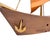 1950s Mid-Century Austrian Sailing Boat Sculpture in Wood & Copper, 1950s For Sale - Image 5 of 6