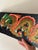Wood Vintage Asian Dragon Painting on Reclaimed 1972 Military Ammunition Crate Panel - Hand-Painted Relief Folk Art Wall Decor For Sale - Image 7 of 12