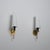 Mid-Century Modern Large Vintage Italian Brass and Opaline Glass Wall Lights, 1950s, Set of 2 For Sale - Image 3 of 13