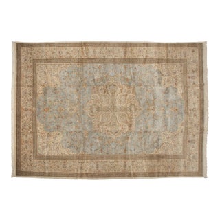 Vintage Tabriz Rug - 10'1" X 14'2" For Sale