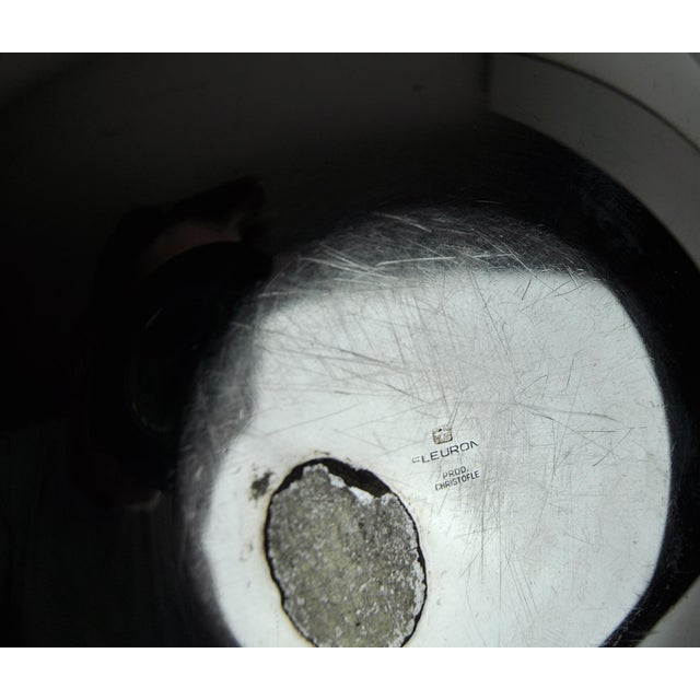 Silver Plated Metal Bonbonnière by Lino Sabattini for Christofle, 1950s For Sale - Image 6 of 7