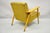 Mid-Century Modern Vintage Mid Century Modern Blonde Wood Paul McCobb Style Paddle Arm Lounge Chair For Sale - Image 3 of 12