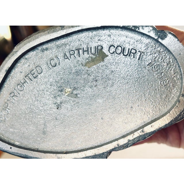 Arthur Court Howling Wolf Pitcher | Chairish