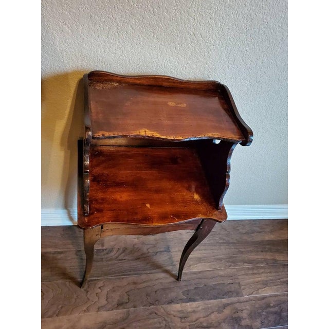 19th Century French Provincial Louis XV Style Bedside ...