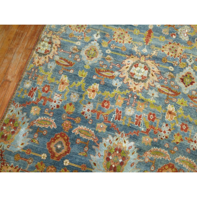 Antique Zabihi Collection Persian Malayer Gallery Rug - 5'1" x 14'1" For Sale - Image 9 of 12