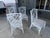 Late 20th Century Late 20th Century Palm Beach Regency Chinese Chippendale Rattan Chairs With Fat Seats - Set of 4 For Sale - Image 5 of 11