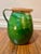 Late 19th Century 19th Century French Green-Glazed Terracotta Pitcher/Antique French Provincial Pottery For Sale - Image 5 of 11