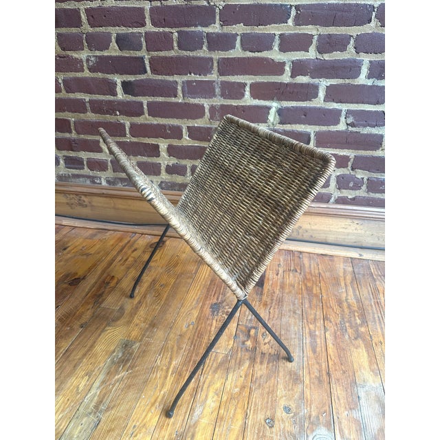 Item: Mid Century Modern Magazine or Newspaper Stand or Rack Maker: Unknown Period: 1960s Place of Origin: Italy or United...