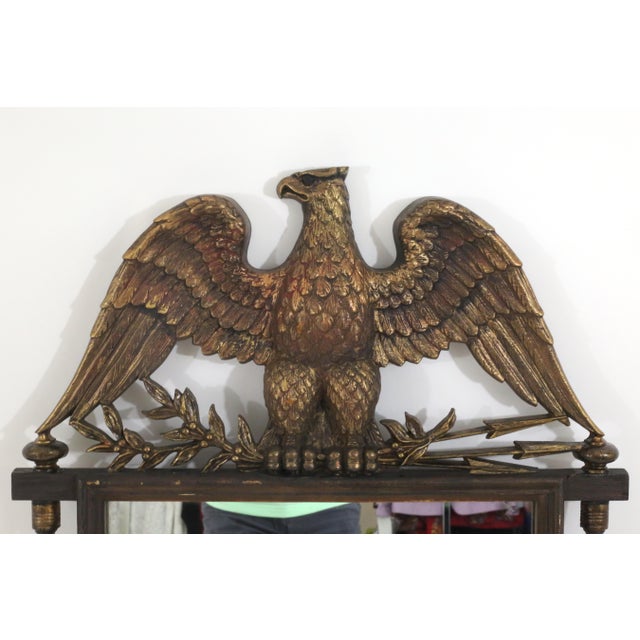 Vintage Federal Bald Eagle Wall Mirror by Burwood Products For Sale - Image 4 of 9