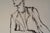 Evelyne Luez, Depicting a Mans Face, 20th Century, Drawing on Paper For Sale - Image 4 of 8