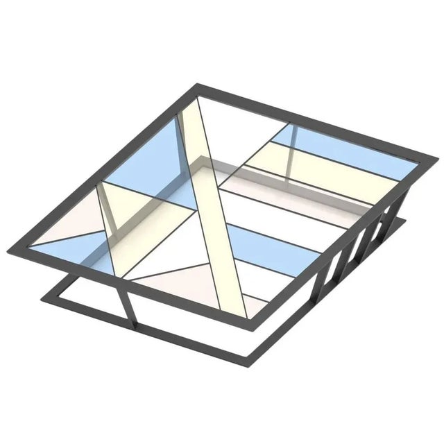 Not Yet Made - Made To Order Staded Glass Coffee Table by Serena Confalonieri For Sale - Image 5 of 10