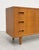 Danish Mid Century Modern Teak Credenza | Low Sideboard, Compact Apartment Size, Denmark, C. 1960’s For Sale - Image 9 of 10