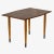 Everything about this pair of Modern Teak and Brass side tables by Dux of Sweden is subtle, delicate, and stylish. The...