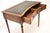 Walnut Leather Top Concave Desk, 1930 For Sale - Image 11 of 12