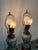 Mid 20th Century Chinese Jade Glazed Porcelain Table Lamps, Pair For Sale - Image 4 of 10