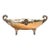 Vintage Silver-Plated Footed Jardiniere Centerpiece Bowl With Dragon Handles and Fleur-De-Lis Mounts For Sale