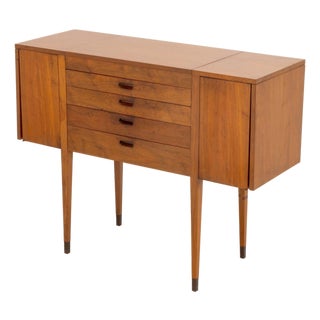 Arne Vodder Attributed Teak Sideboard For Sale