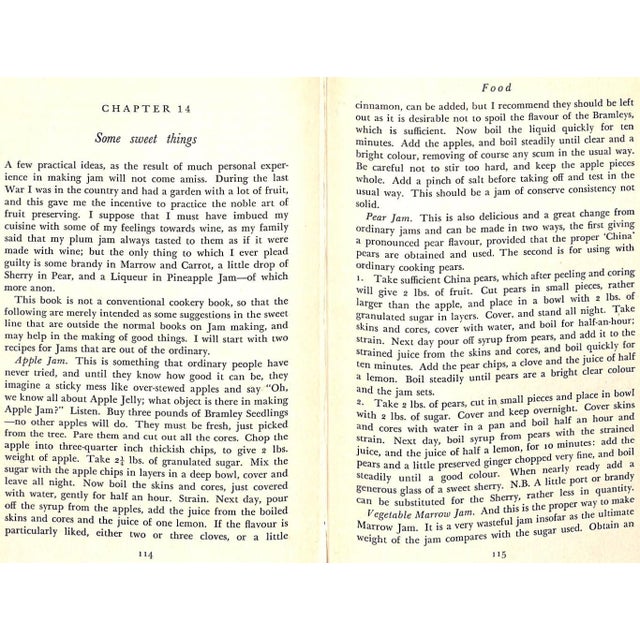 "Reminiscences of an Epicure" 1955 Cunynghame, Francis For Sale In New York - Image 6 of 6