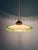 Art Deco Pendant Light in White Opaline Glass and Uranium Glass, France, 1920s For Sale - Image 11 of 12