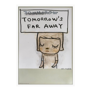 Yoshitomo Nara, Tomorrows Far Away, 2020 - White Frame