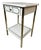 Vintage Metal Bedside Table, 1980 For Sale