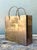 Vintage Brass Shopping Bag For Sale - Image 10 of 12