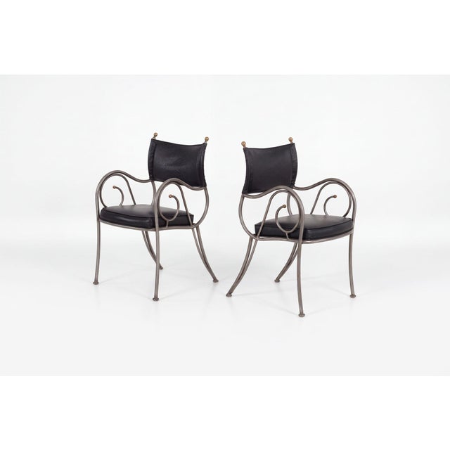 Mid-Century Modern Pair of Shaver Howard Occasional Armchairs, 1965 For Sale - Image 3 of 13