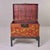 1920s 19th Century Chinese Red Lacquer Trunk on Stand With Gilt Decoration For Sale - Image 5 of 12