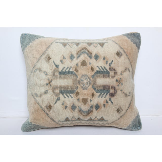 Textile Handmade Muted Tones Decorative Cushion Cover - 17'' X 20'' For Sale - Image 7 of 8