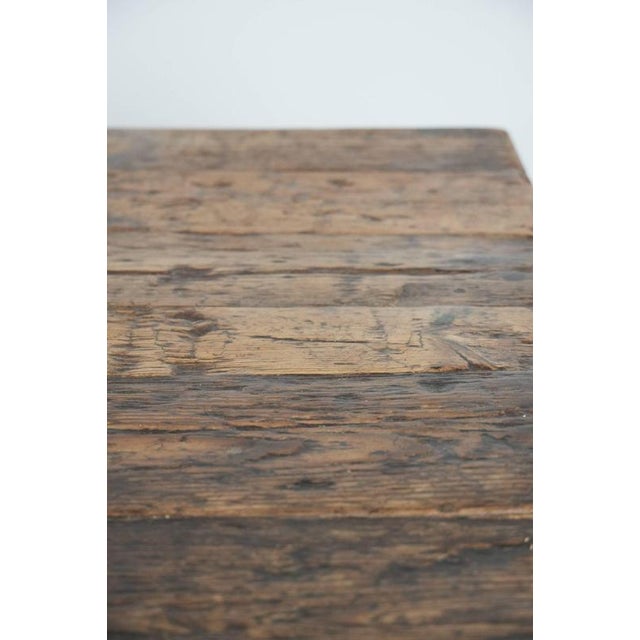 Large Antique Farm Dining Table in Pine For Sale - Image 15 of 18