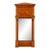 Early 19th Century Biedermeier Walnut Architectural Mirror For Sale