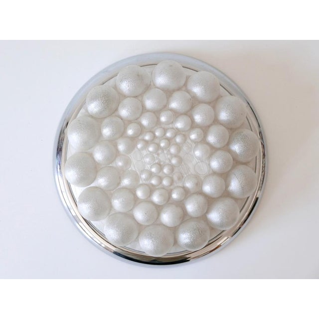 Mid-Century Modern Mid-Century Modern Bubble Flush Mount, Germany, 1970s For Sale - Image 3 of 18