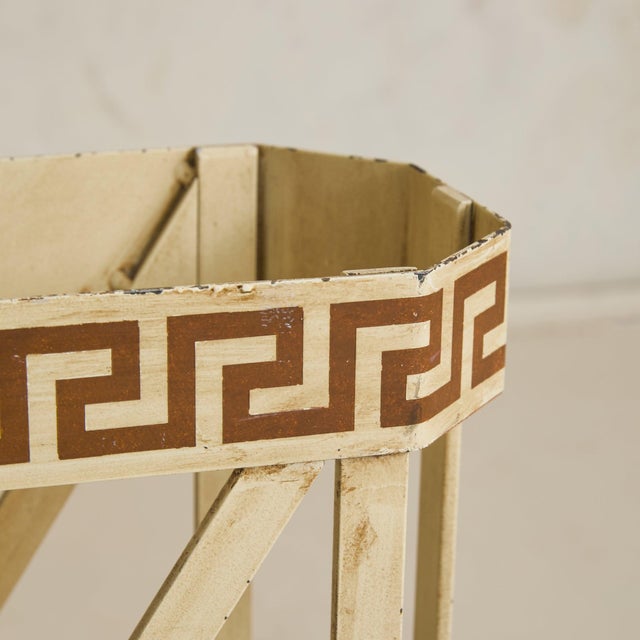 1970s French Neoclassical Umbrella Stand from Parisian Hotel For Sale - Image 9 of 11
