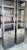 Gorgeous discontinued RH metal La Salle Industrial rivet tower ! Dark grey metal wrapped! Open and closed storage