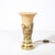 1930s Art Deco Gilt Bronze & Alabaster Table Lamps on Polished Brass Bases - a Pair For Sale - Image 11 of 14