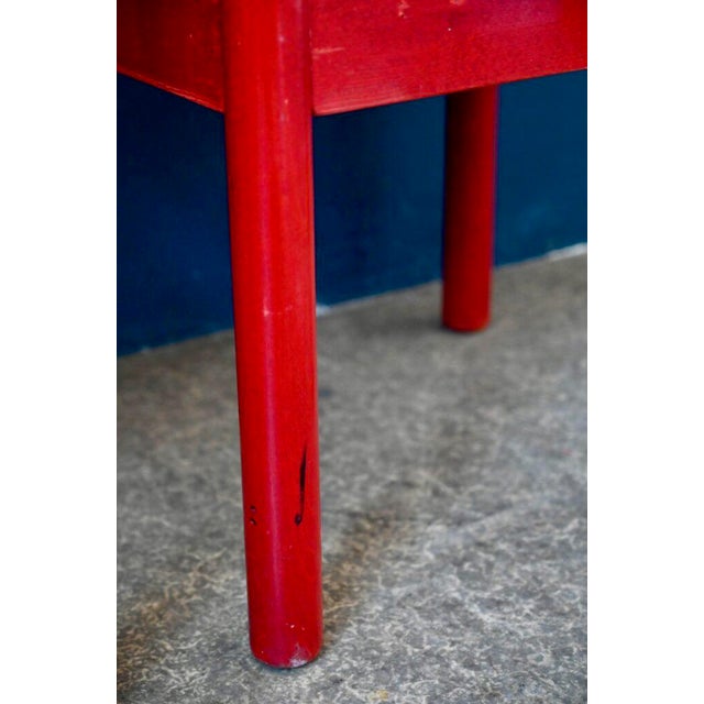 Italian Chairs in Wood and Straw, 1970s, Set of 2 For Sale - Image 11 of 14