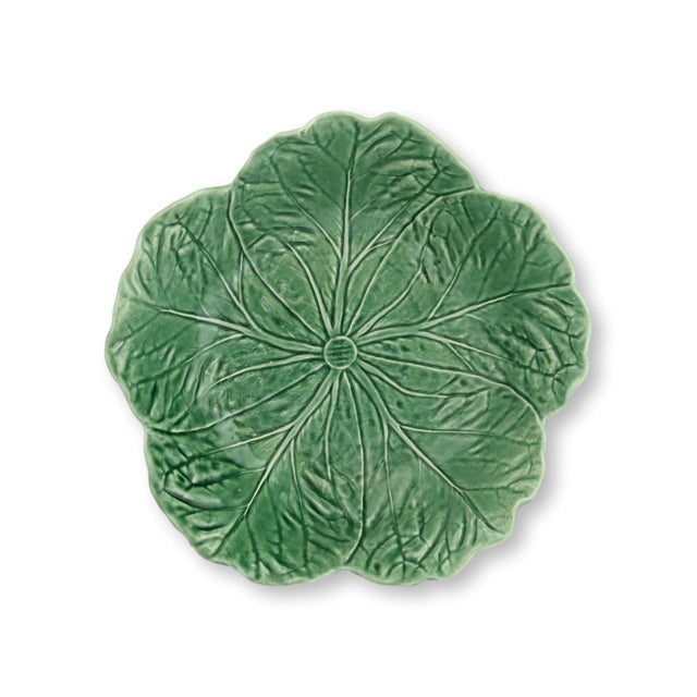 Contemporary Late 20th Century Bordallo Pinheiro Cabbageware Bowls, Set of 3 For Sale - Image 3 of 7
