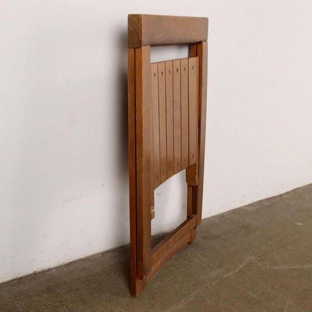 Wood Set of Vintage Folding Chairs, 1960s For Sale - Image 7 of 9