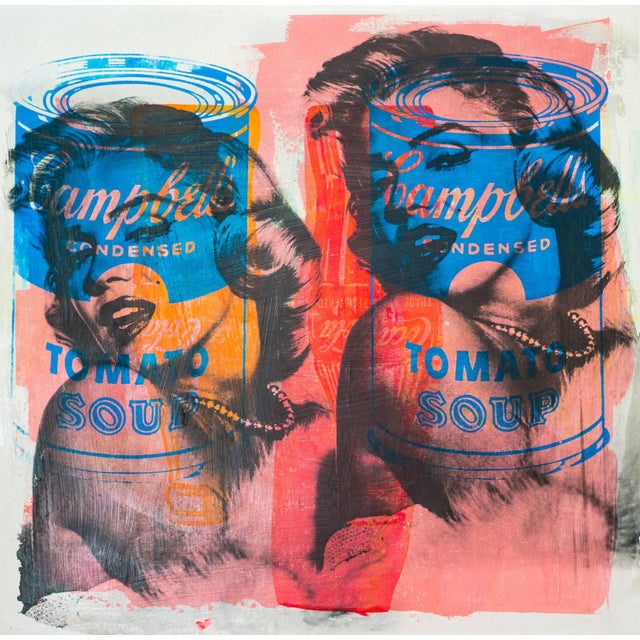 Figurative Marilyn Monroe Painting by Dane Shue For Sale - Image 3 of 3